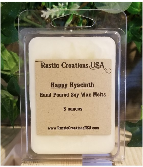 Happy Hyacinth Wax Melt – Rustic Creations USA