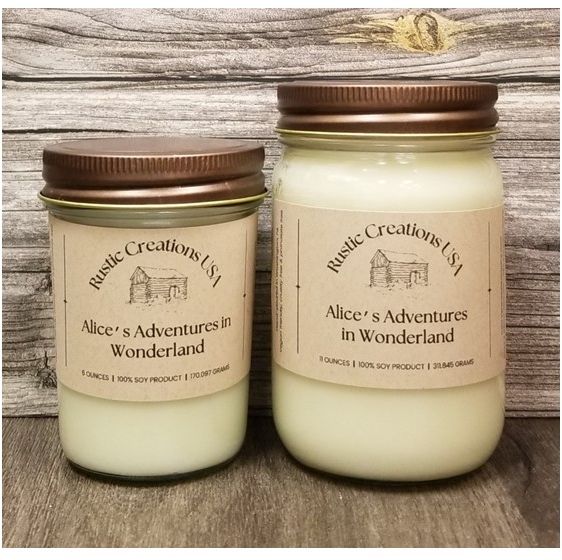 Alice's Adventures in Wonderland Candle