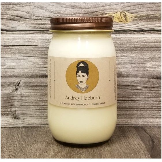 Audrey Hepburn Candle