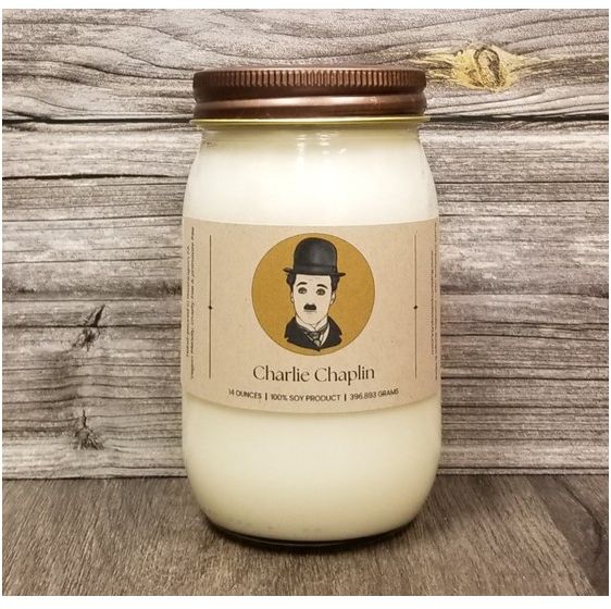 Charlie Chaplin Candle