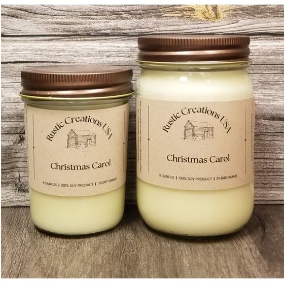 Christmas Carol Candle