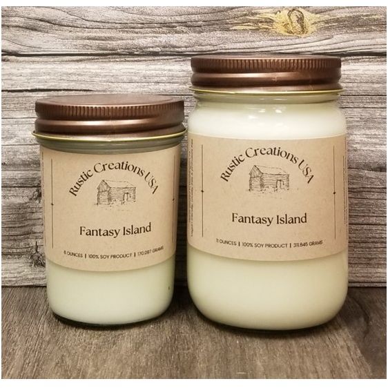 Fantasy Island Candle