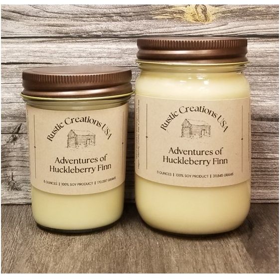 Adventures of Huckleberry Finn Candle