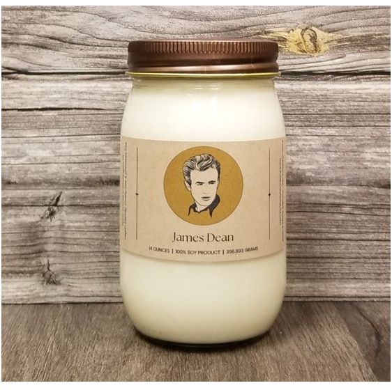 James Dean Candle