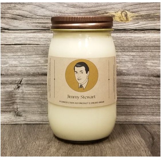 Jimmy Stewart Candle