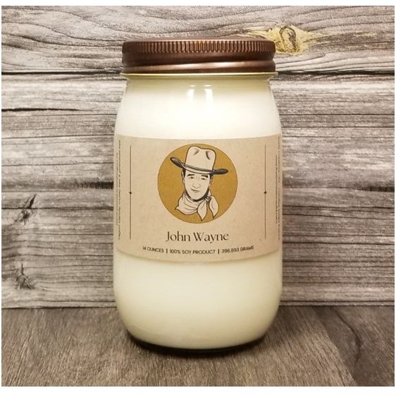 John Wayne Candle