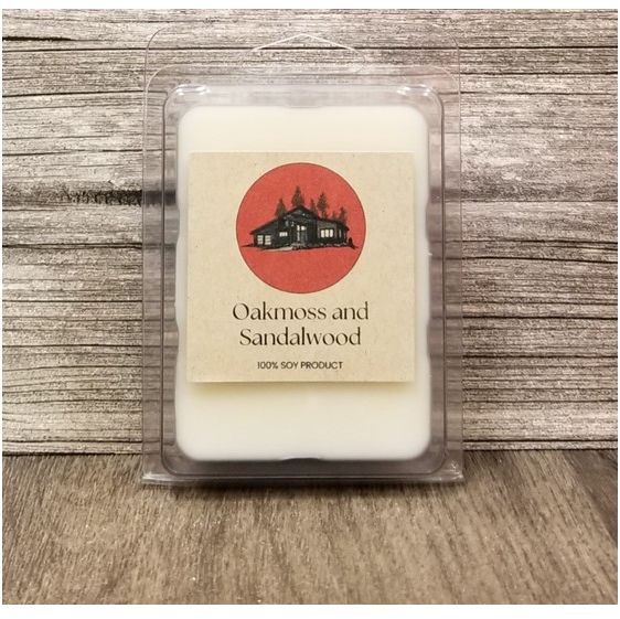 Oakmoss and Sandalwood Wax Melt