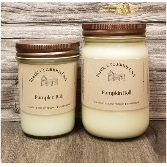 Pumpkin Roll Candle