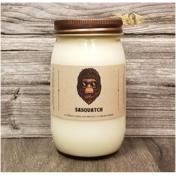 Sasquatch Candle