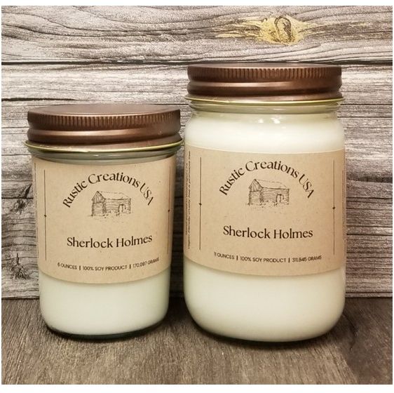 Sherlock Holmes Candle