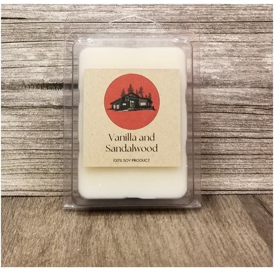 Vanilla and Sandalwood Wax Melt