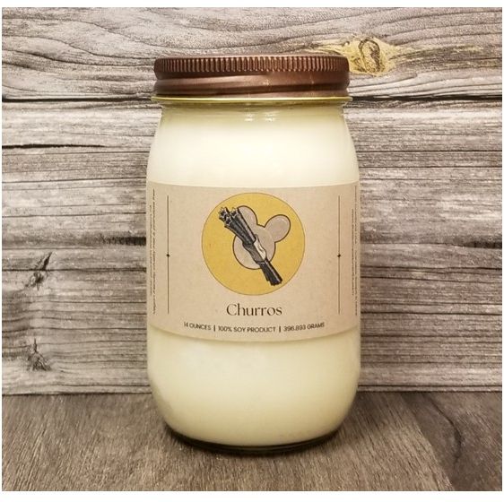 Churros Candle