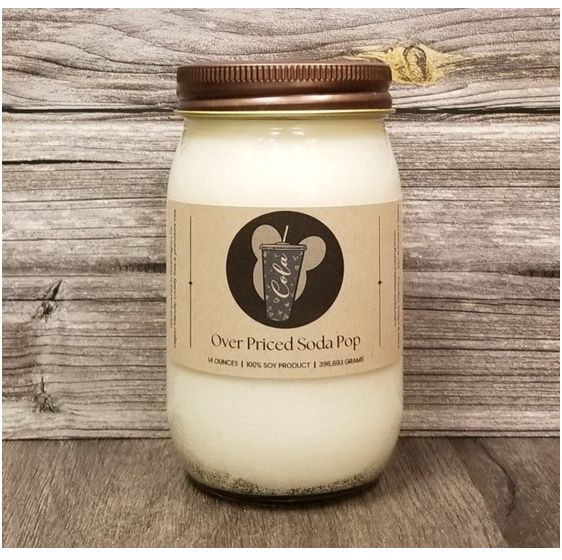 Over Priced Soda Pop Candle