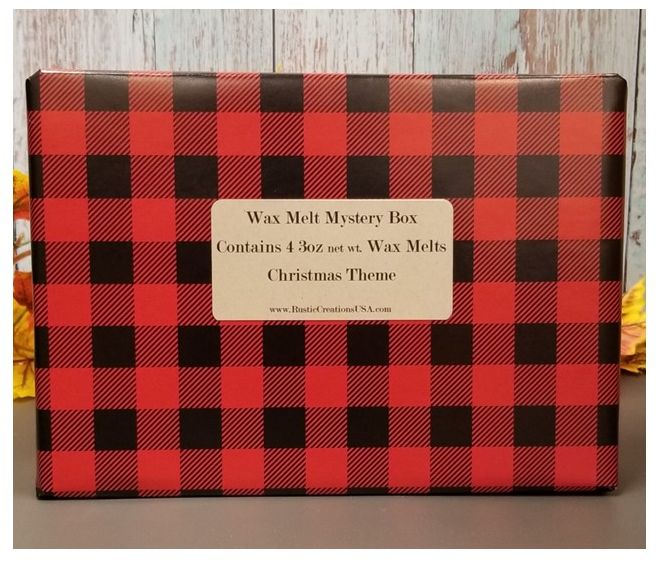 Christmas Themed Mystery Box - 4 Wax Melts