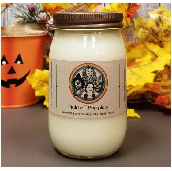 Field of Poppies Candle