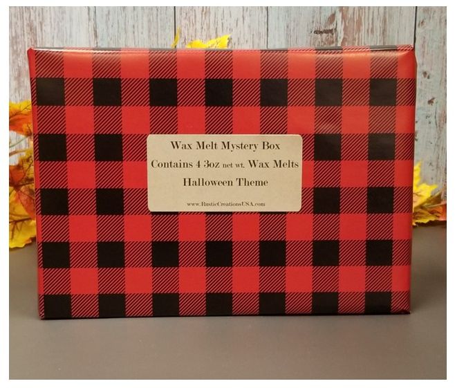 Halloween Themed Mystery Box - 4 Wax Melts