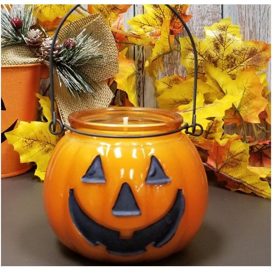 Jack-O-Lantern with Tricks and Treats Scent