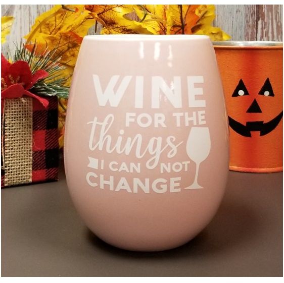 Wine Tumbler with Napa Valley Scent