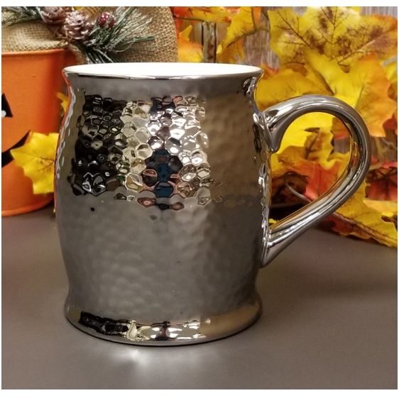 Silver Moscow Mule Mug with Earl Grey Tea Scent