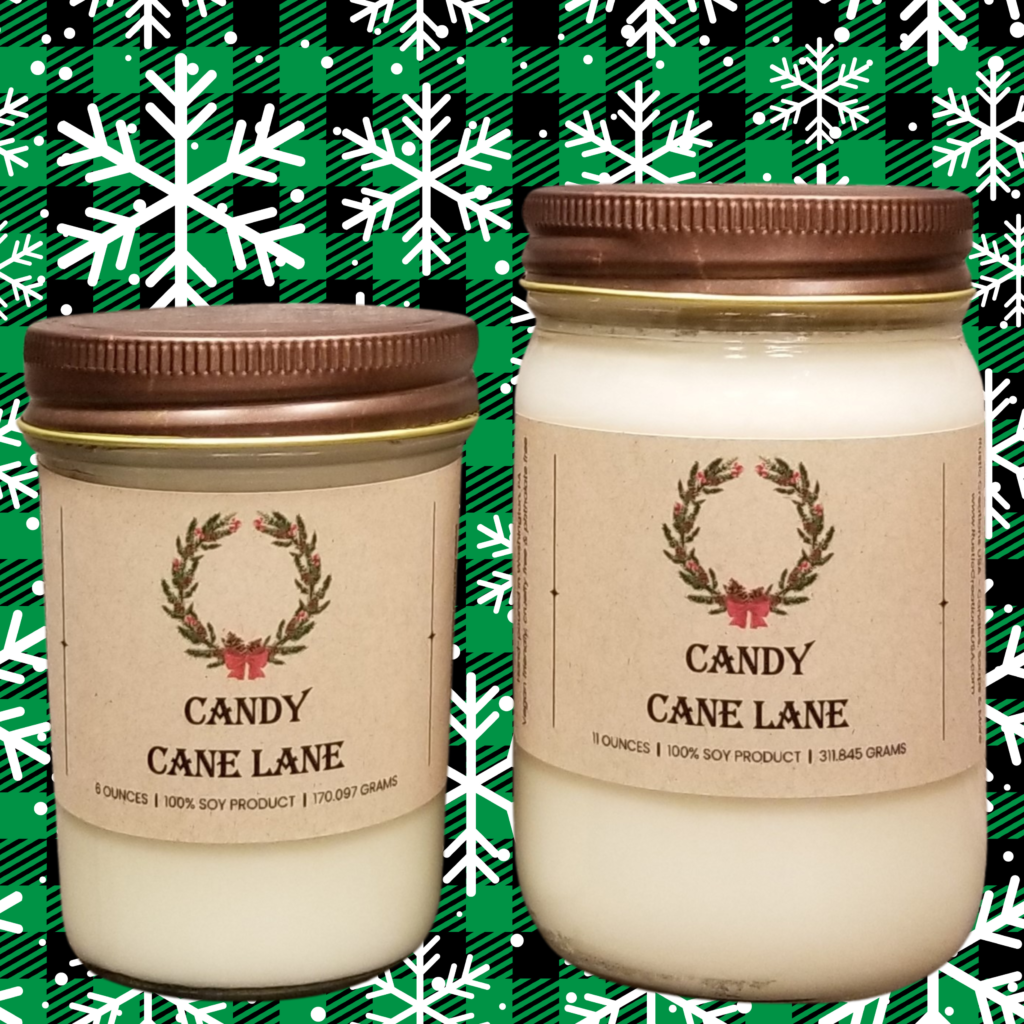 Candy Cane Lane Candle