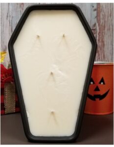 Coffin Candle with Sleepy Hollow Scent