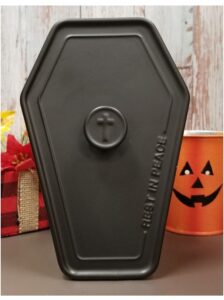 Coffin Candle with Haunted House Scent