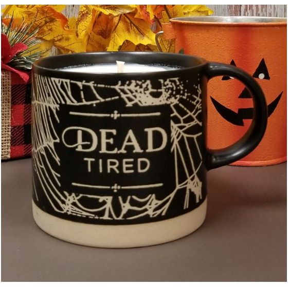 Dead Tired Mug with Havest Moon Scent