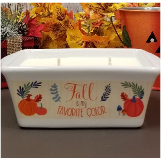 Fall is my Favorite Color Mini Loaf Pan with Fall Festival Scent