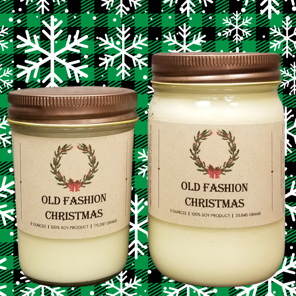 Old Fashion Christmas Candle