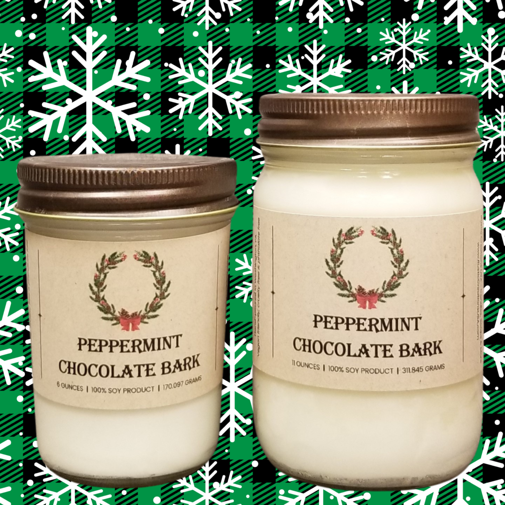 Peppermint Chocolate Bark Candle