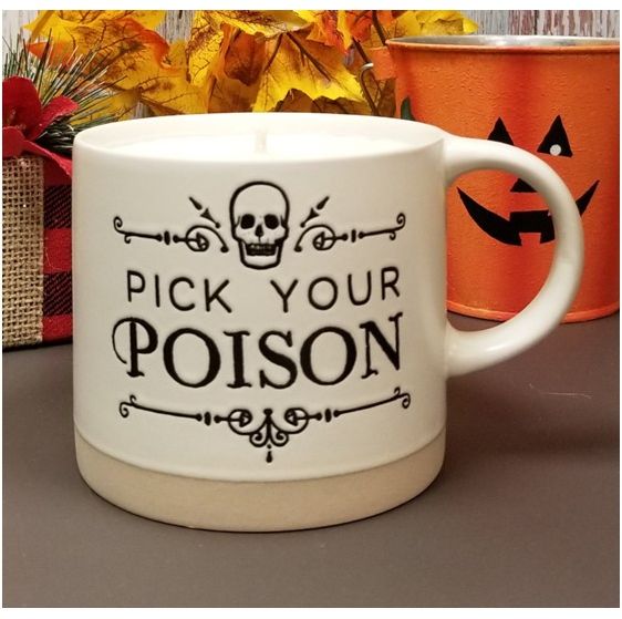 Pick Your Poison Mug with Sandersons and Friends Scent