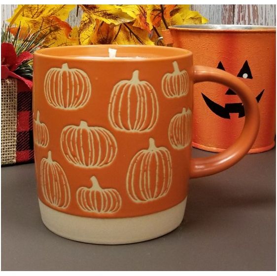 Pumpkin Mug with Pumpkin Spice 2.0 Scent